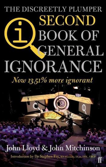 QI The Second Book of General Ignorance - John Lloyd, Verzenden, Zo goed als nieuw, John Lloyd