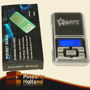 Onyx Pocket weegschaal (500g x 0,1g), Witgoed en Apparatuur, Weegschalen, Minder dan 10 kg, Nieuw, Ophalen of Verzenden, Digitaal