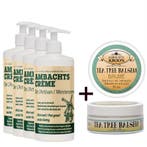 4x pomp 450ml + 1 x Tea Tree Balsem 75ml, Verzenden, Nieuw