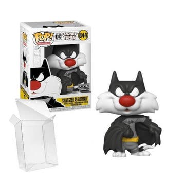 Funko Pop   x Looney Tunes  Sylvester as Batman 844 FYE, Verzenden, Nieuw