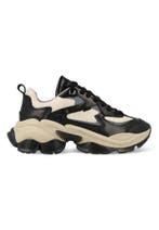 Bronx Sneakers Linn-y 66461B-OA-3736 Zwart / Beige -42, Verzenden, Nieuw, Zwart
