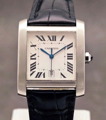 Cartier - Tank Française Automatic XXL - Zonder minimumprijs, Nieuw