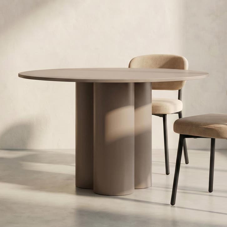 *WOONWINKEL* Design Eettafel Mocca, Huis en Inrichting, Tafels | Eettafels, Nieuw, Verzenden