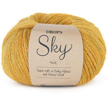 DROPS Sky Mix - 17 kerrie - Wol Garen, Ophalen of Verzenden, Nieuw