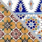 Authentieke Marokkaanse tegels, evt. vakkundig gezet/gelegd!, Doe-het-zelf en Verbouw, Tegels, Ophalen, Nieuw, Overige materialen