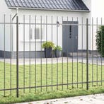 vidaXL Tuinhek Woerden Grijs 1,7 x 1,5 m Poedercoating staal, Verzenden, Nieuw, IJzer