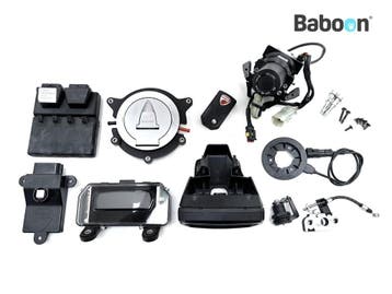 Contactslot Set met Immobiliser Ducati Diavel 2011-2014, Motoren, Onderdelen | Ducati, Verzenden, Gebruikt