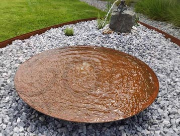 GoFire Soho Waterschaal cortenstaal 50 cm - UITVERKOOP, Verzenden, Nieuw