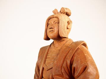 Hout - Ipp  - Momotaro , symbool van moed,