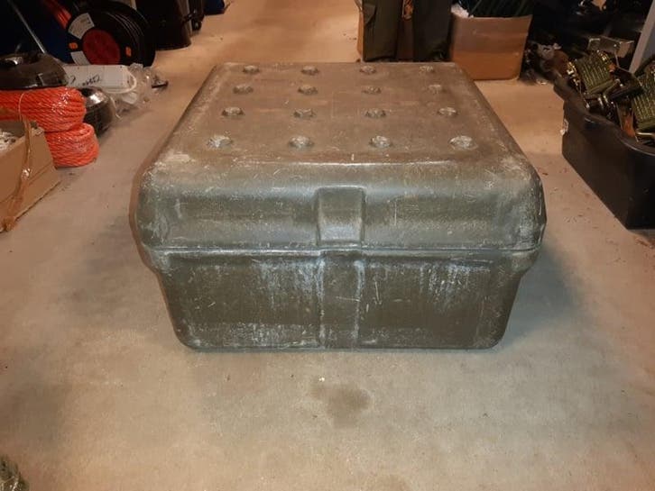 Polyester kist (Kisten), Verzamelen, Militaria | Algemeen, Overige soorten, Overige gebieden, Kist of Geocache, Ophalen of Verzenden