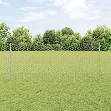 vidaXL Gelaste draadhek 10 x 1 m (B x H), Verzenden, Nieuw, IJzer