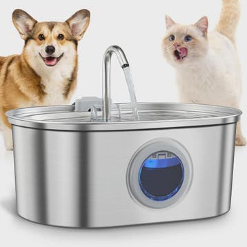 RVS Drinkfontein 3.2L voor Katten & Honden - Automatische Wa, Verzenden, Nieuw