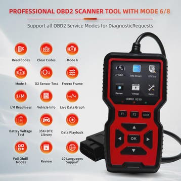 V519 OBD2 Autodiagnose Scanner Tool met Kleurenscherm voor M, Verzenden, Nieuw