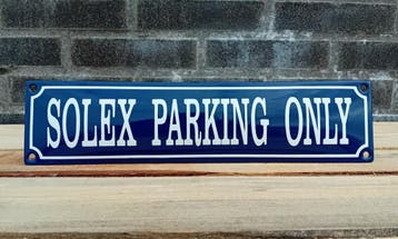 Solex Parking Only, Verzamelen, Merken en Reclamevoorwerpen, Verzenden, Nieuw