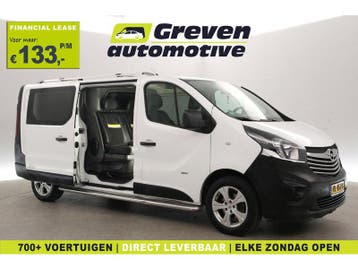 Opel Vivaro 1.6 CDTI L2H1 EcoFlex | Dubbele Cabine | Airco, Euro 5, Wit, Nieuw, Opel