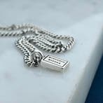 Zilveren Buddha to Buddha ketting, Sieraden, Tassen en Uiterlijk, Kettingen, Ophalen of Verzenden, Gebruikt, Overige kleuren, Zilver