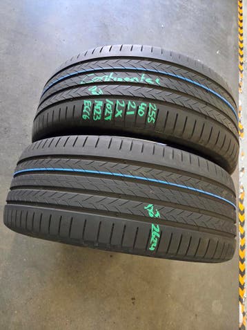 255/40/21 102T CONTINENETAL ZOMERBANDEN 6,7MM PROFIEL 2X, Ophalen, Gebruikt, 255 mm, 21 inch