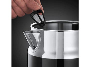 Russell Hobbs -  Retro 21671-70 Classic Noir, 1 tot 2 liter, Verzenden, Nieuw