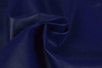 Imitatieleer - Donkerblauw - Per 10 of 30 meter, Blauw, 120 cm of meer, Leer of Kunstleer, Ophalen of Verzenden