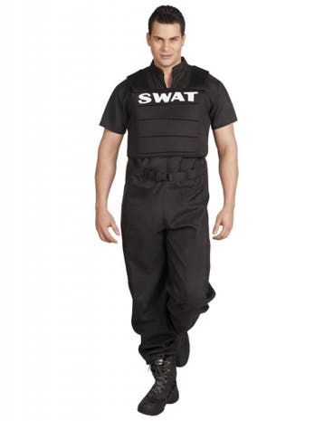 SWAT kostuum mannen, Ophalen of Verzenden, Nieuw