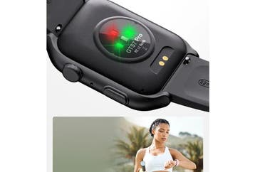 2dekans | Vlectro Smartwatch 2.0 - Rechthoekig - 2 inch HD -, Ophalen of Verzenden, Zo goed als nieuw, Zwart, Vlectro