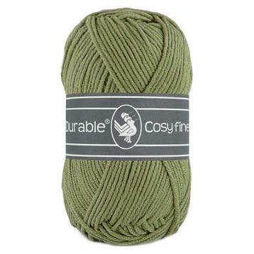 Durable Cosy Fine - 2168 khaki - Katoen/Acryl Garen, Ophalen of Verzenden, Nieuw