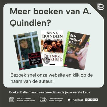 Bont en blauw / Pandora pockets - A. Quindlen 9789046700945, Verzenden, Zo goed als nieuw, A. Quindlen