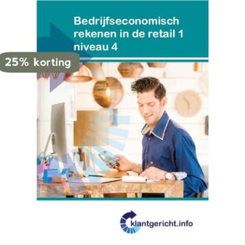 Bedrijfseconomisch rekenen in de retail 1 / niveau 4 /, Boeken, Schoolboeken, Verzenden, Gelezen, G. Duijzings