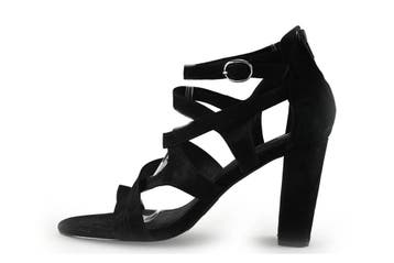 Sacha Sandalen in maat 42 Zwart, Verzenden, Zwart, Sandalen of Muiltjes, Zo goed als nieuw