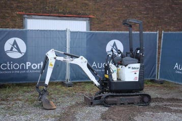 Veiling: Minigraver Bobcat E10Z Diesel 7.5kW 2018, Ophalen, Graafmachine