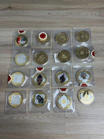 Duitsland. XXL Giant SIze Medals with certificates - Lot of