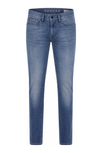 Denham Broek in maat W32 L34 Blauw, Verzenden, Zo goed als nieuw, Blauw, Denham