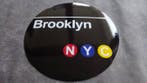 Subway, metro, Brooklyn, New York emaille schild - Subway