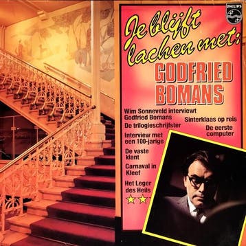 Godfried Bomans – Je blijft lachen met: Godfried Bomans, Gebruikt, 12 inch