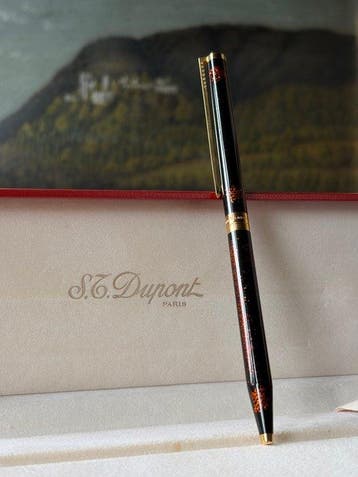S.T. Dupont - Laque de Chine Gold Dust Ballpoint Pen -, Nieuw