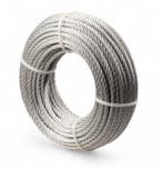 Extra soepele Staalkabel haspel 25 meter 3mm, Verzenden, Nieuw