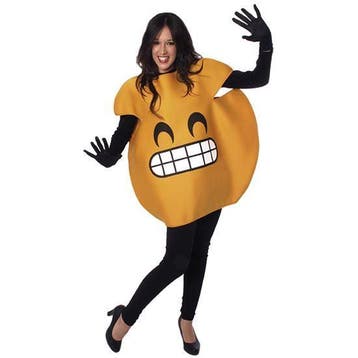 Lachende Emoticon kostuum, Kleding | Dames, Ophalen of Verzenden, Nieuw