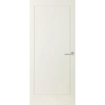 Cando Binnendeur Alberta 83x201,5 (Wit, Stomp, Paneeldeur), 80 tot 100 cm, Binnendeur, Nieuw, Ophalen of Verzenden