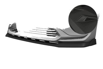 Cup spoilerlip voor Toyota bZ4X / Subaru Solterra CSL881-M, Verzenden, Nieuw