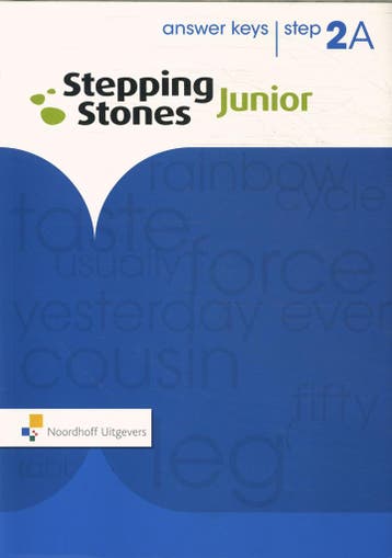 Step 2A / Stepping Stones Junior / Answer keys 9789001878054, Verzenden, Zo goed als nieuw