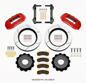 Wilwood TX6R Front Kit 15.50in Red 2010-Up Ford F150 (6 lug), Ophalen of Verzenden, Nieuw