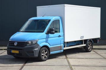 Volkswagen Crafter 35 2.0 TDI L4 Comfortline 102PK Euro 6, Stof, Gebruikt, Dealer onderhouden, Lease