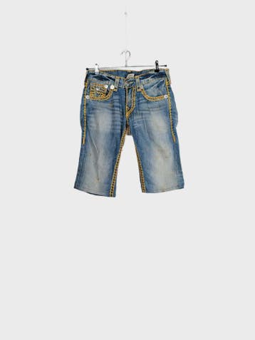 True Religion Korte broeken Heren maat W30 Blauw Vintage, Ophalen of Verzenden, Nieuw