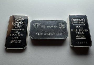 250 gram - Zilver .999 - Argor-Heraeus, Switzerland, Credit
