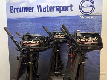 “ Mercury 4 pk | Langstaart | Nieuwstaat | 1e eigenaar ”, Minder dan 5 pk, Viertaktmotor, Ophalen of Verzenden, Zo goed als nieuw