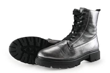 Muyters Veterboots in maat 39 Zilver, Overige kleuren, Verzenden, Overige typen, Gedragen