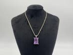 Zonder minimumprijs - Ketting met hanger Zilver Amethist