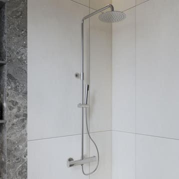 BWS | Colorato | Regendouche 20cm met handdouche | Chroom, Ophalen of Verzenden, Nieuw, Chroom, Kraan