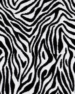 Gobelin Zebra Zwart/Wit, Nieuw, Zwart