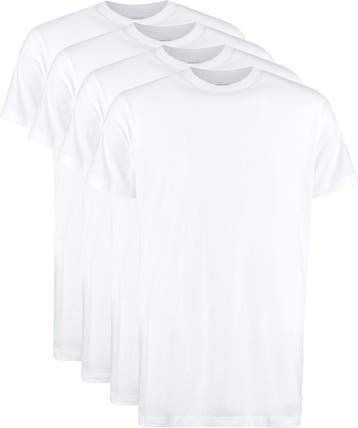 Slater 4-pack T-shirt Extra Lang Wit maat 3XL Heren, Verzenden, Wit, Slater, Nieuw